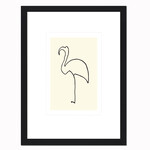 Poster Flamingo | Ingelijste poster Picasso