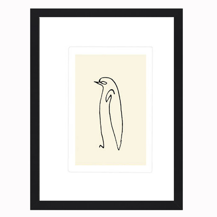 Poster Pinguin| Ingelijste poster Picasso