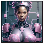 Robot Nurse | AI Digitale Kunst