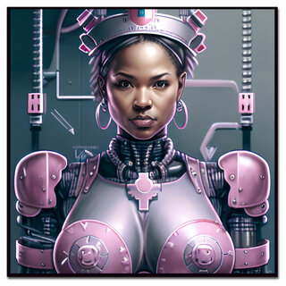 AI Digitale kunst | Robot Nurse