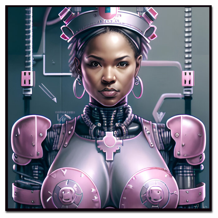 Robot Nurse | AI Digitale Kunst