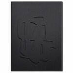 Tokyo Zwart | 3D schilderij met houten baklijst