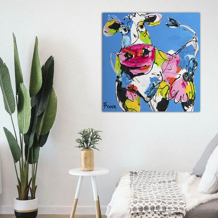 Trotse Koe | Origineel schilderij