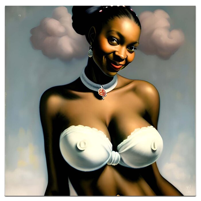 Cloudy | AI Digitale Kunst