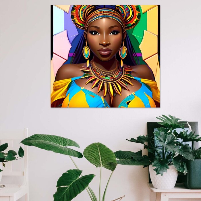 Colorfull girl | AI Digitale Kunst