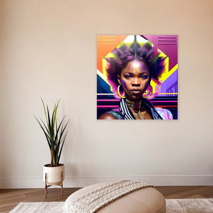 Colorfull girl II | AI Digitale Kunst