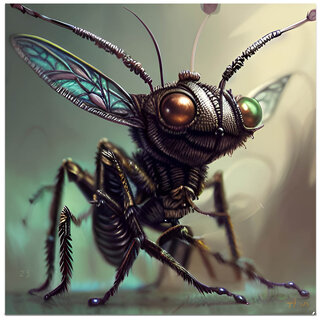 AI Digitale kunst | The Fly