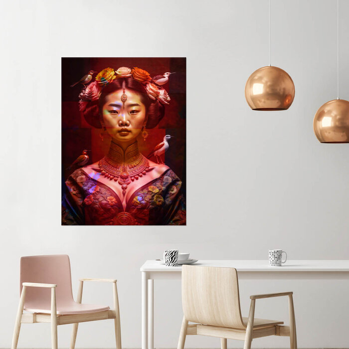 Red Queen | AI Digitale Kunst