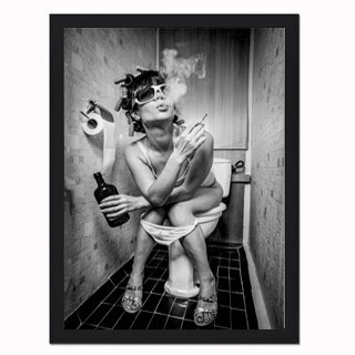 Poster met lijst | Smoking
