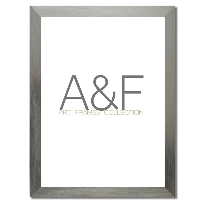 Lijst Genova Zilver | Houten posterlijst