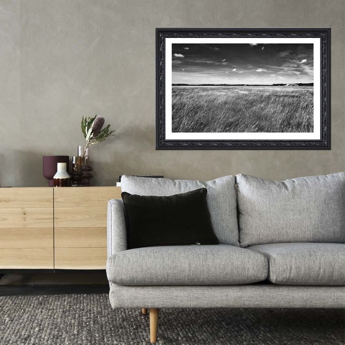 Lijst Kelston Zwart | Zwarte barokke wissellijst