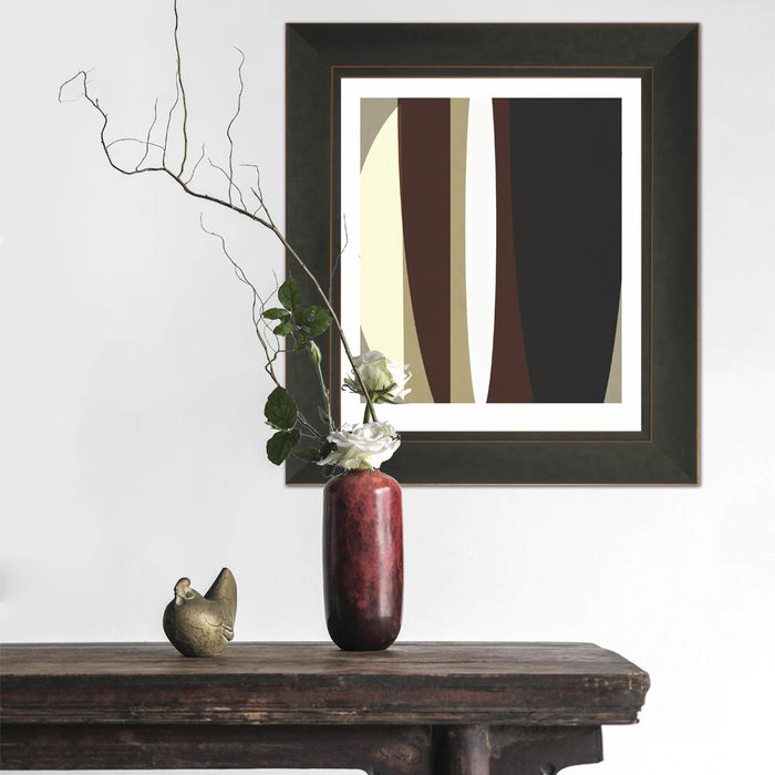 Lijst Praha Zwart | Klassiek zwart met rood accent