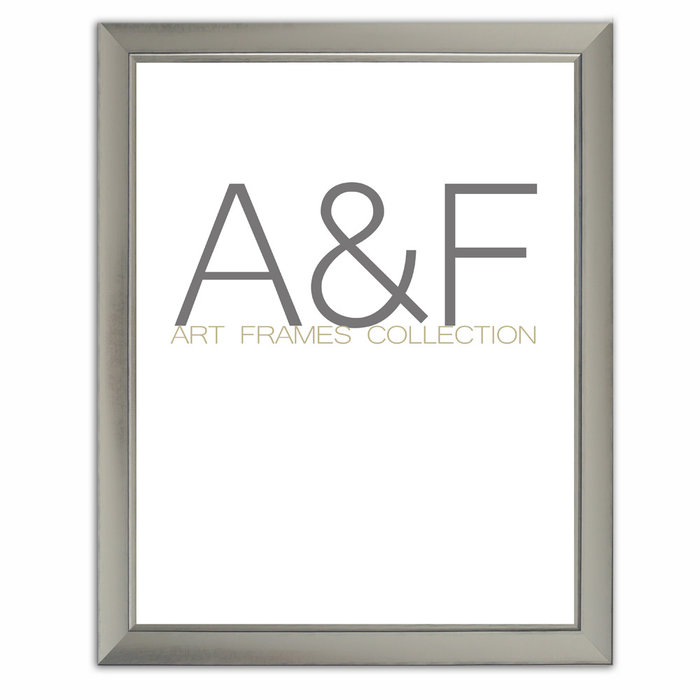 Lijst Odense zilver-zwart  | Houten moderne wissellijst