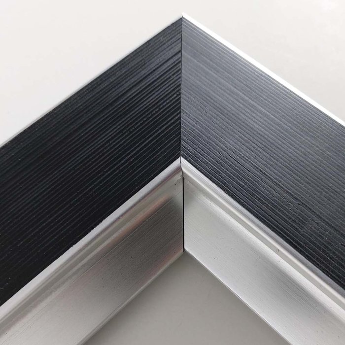 Lijst Istanbul | Modern & Zwart met zilver