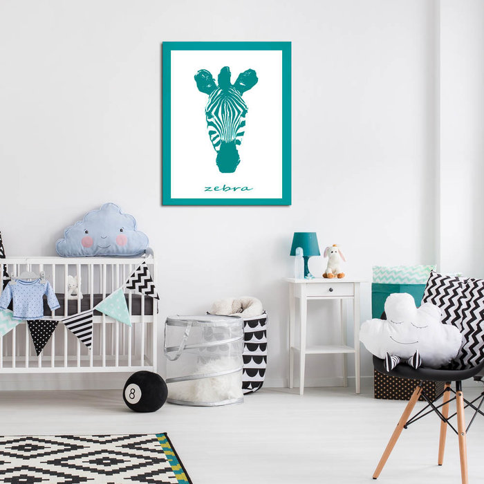 Lijst Cuneo Turquoise | Houten wissellijst