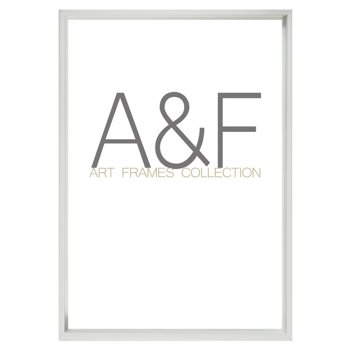 Baklijst Davos | Modern & Wit | Alleen geschikt voor schilderijen