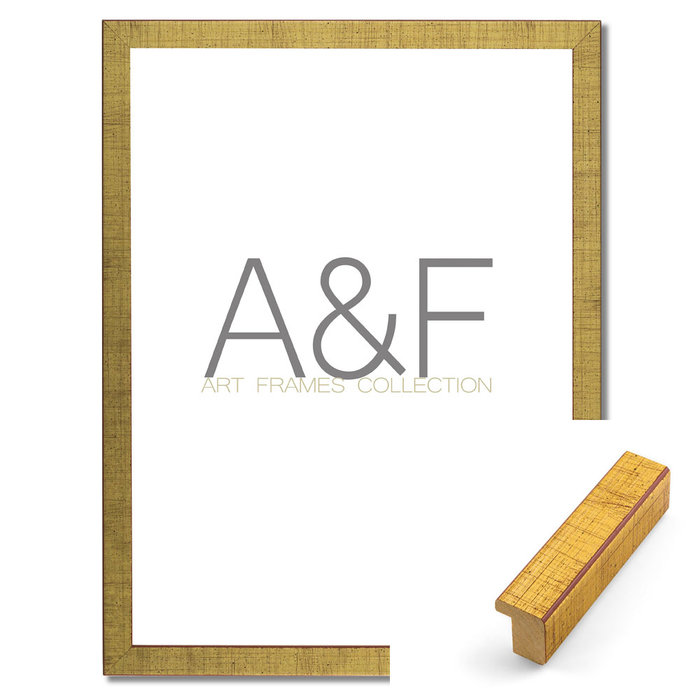 Lijst Asti Goudkleur | Houten wissellijst