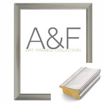 Lijst Odense zilver-zwart  | Houten moderne wissellijst