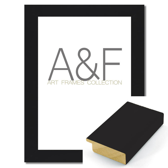 Lijst Berlin | Zwarte wissellijst