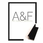 Baklijst Davos | Modern & Mat zwart | Voor schilderijen