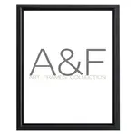 Baklijst Luzern | MDF & Zwart | Alleen geschikt voor schilderijen