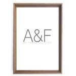 Baklijst Davos | Licht Eik [alleen voor schilderijen]