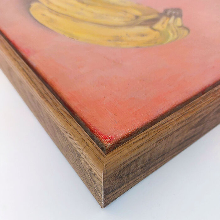 Baklijst Davos | Donker Eik [alleen voor schilderijen]