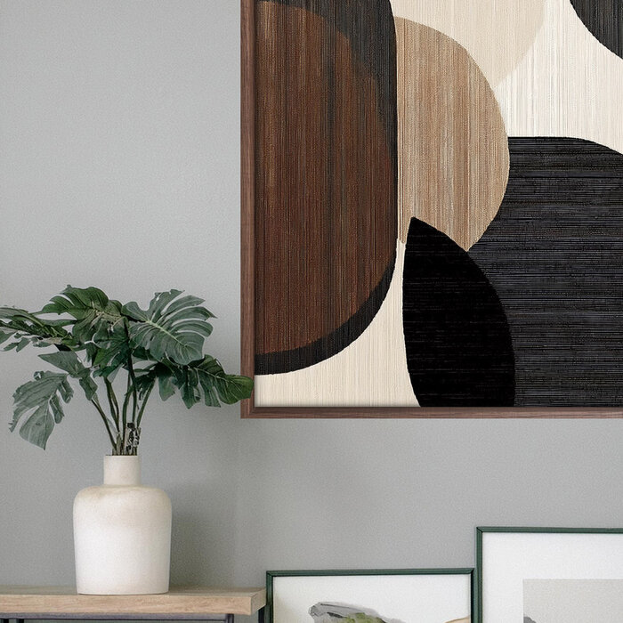 Baklijst Davos | Donker Eik [alleen voor schilderijen]