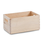 Aufbewahrungsbox Holz 30x20x15 cm Zeller Present| herausnehmbare Trennwand