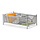 Zeller Present Küchenschrank Regal ausziehbarer Korb  Zeller Present | stapelbar