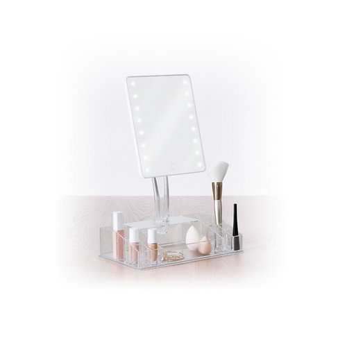 Five® Make-up-Organizer mit Schminkspiegel und Licht Five® - Selena