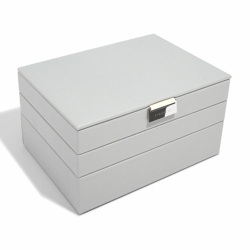 Stackers Schmuckschatulle Stackers Classic - Grey Pebble