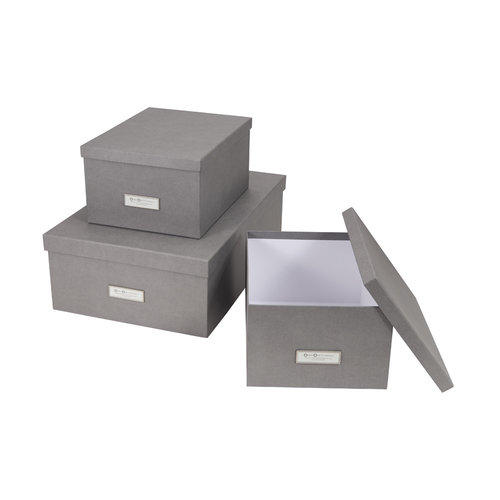 Bigso Box of Sweden Aufbewahrungsboxen mit Deckel Bigso Box of Sweden | Dreier-Set