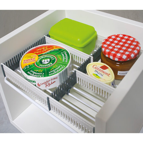 Purvario Kühlschrank-Organizer Trennwände 3 cm Purvario