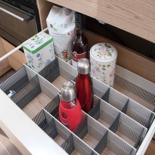 Purvario Wohnmobilschrank-Organizer Trennwände 10 cm Purvario | 8 Stück