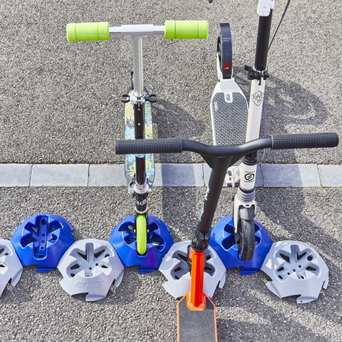 Mottez Rollerständer Bodenmontage Mottez