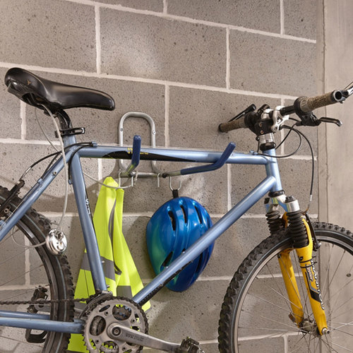 Mottez Zusammenklappbarer Wandhaken Fahrradhalter Mottez