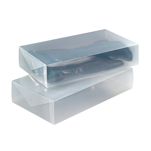 Wenko Schuhbox transparent 2 Stück Wenko