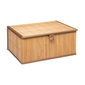 Bambuskörbe 3-teilig Holzfarbe Five®