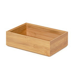 Stapelbare Bambusbox für Schubladen Compactor