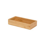 Stapelbare Bambusbox für Schubladen Compactor