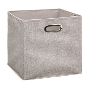 Faltbare  Aufbewahrungsbox beige 31x31x31 cm Five®