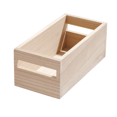 iDesign Aufbewahrungsboxen aus Holz stapelbar iDesign - EcoWood