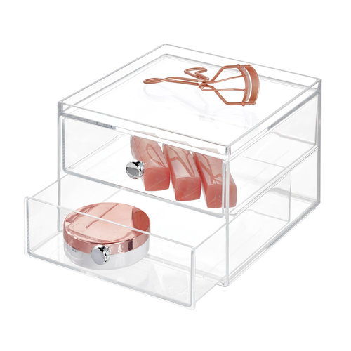 iDesign Schubladenbox transparent iDesign | stapelbar