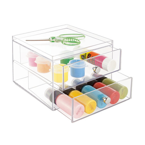 iDesign Schubladenbox transparent iDesign | stapelbar