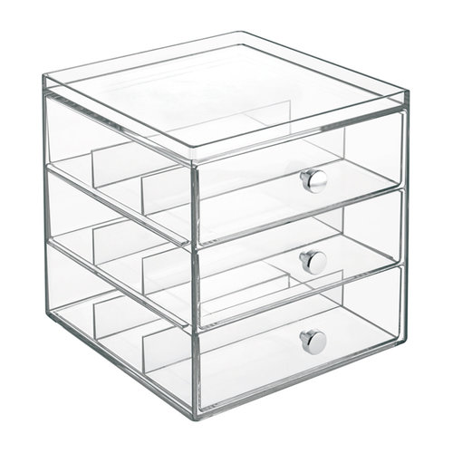 iDesign Schubladenbox transparent iDesign | stapelbar