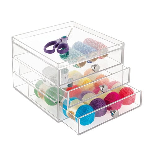 iDesign Schubladenbox transparent iDesign | stapelbar