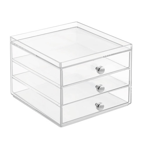 iDesign Schubladenbox transparent iDesign | stapelbar