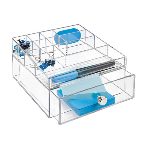 iDesign Schubladenbox transparent iDesign | stapelbar