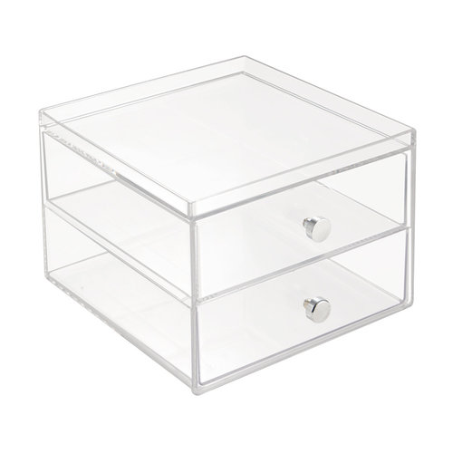 iDesign Schubladenbox transparent iDesign | stapelbar